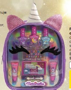 Martinelia Unicorn ruksačik s kozmetikou