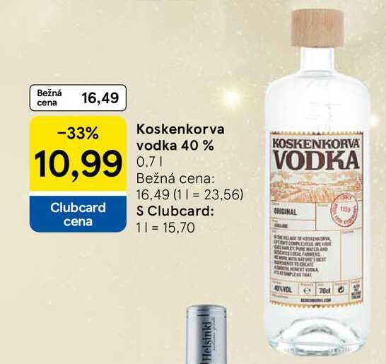 Koskenkorva vodka 40 % 0,7l