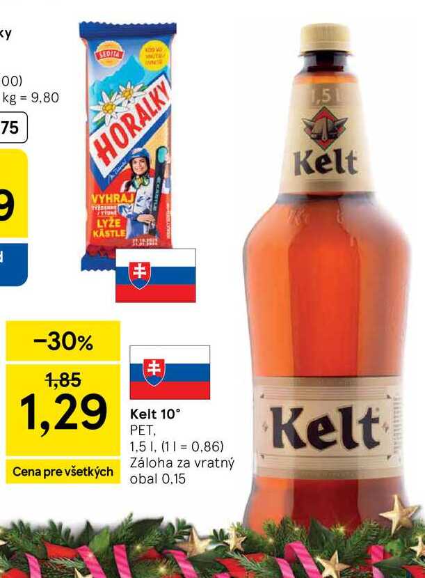 Kelt 10° PET, 1,5l