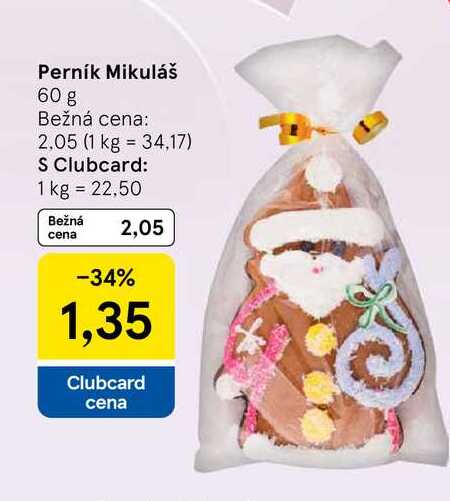 Perník Mikuláš 60 g 