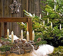 Súprava LED sviečok, 10-dielna