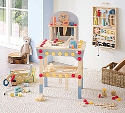 Detský stolík s náradím, 86-dielna súprava