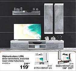 Obývacia stena LIVIA