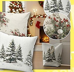 Textilná séria TRADÍCIA a ZIMNÝ LES - Zarážka