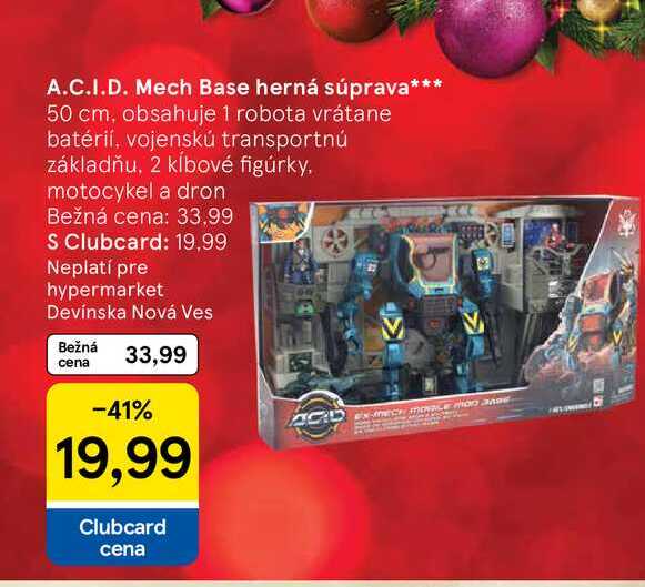 A.C.I.D. Mech Base herná súprava 50 cm