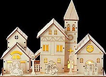 LED VIANOČNÉ DEKORÁCIE VILLAGE