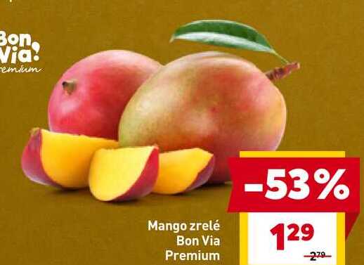 Mango zrelé 1 ks