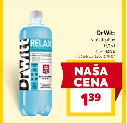 DrWitt viac druhov 0,75 l