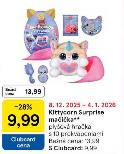 Kittycorn Surprise mačička
