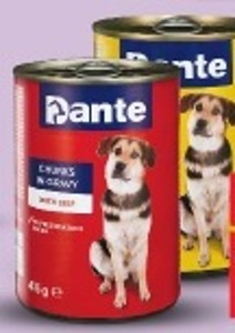 Dante Konzerva pre psy