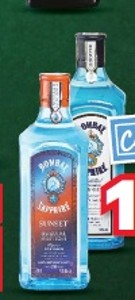 Bombay Sapphire Gin alk. v akcii