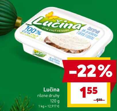 Lučina rôzne druhy 120 g