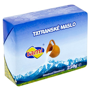 Tami Tatranské maslo v akcii