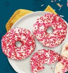 Donut s jahodovu náplňou