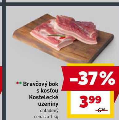 Bravčový bok s kosťou 1kg