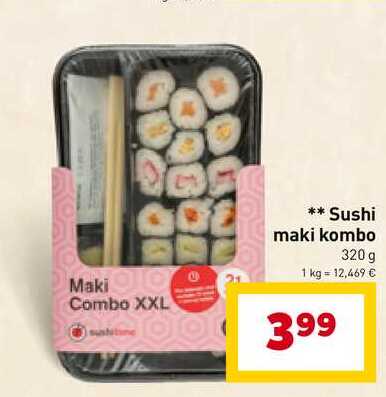 Sushi maki kombo 320g
