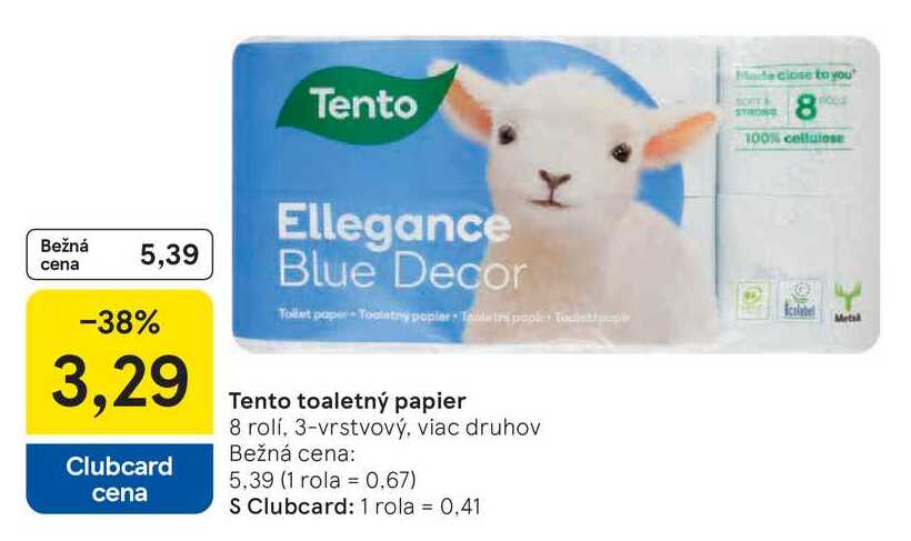 Tento Ellegance 8 ks