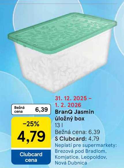 BranQ Jasmin úložný box 13l