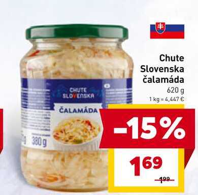 Chute Slovenska Čalamáda 620 g