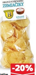 Brambůrky Zemiakové lupienky