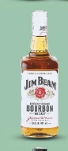 Jim Beam White Bourbon Whiskey alk.