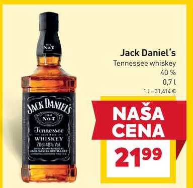 Jack Daniel's 0,7 l