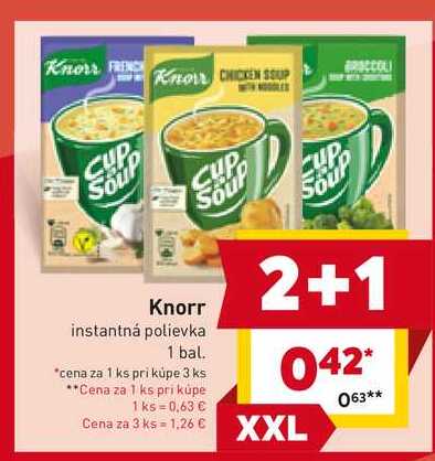 Knorr instantná polievka 1 bal. 