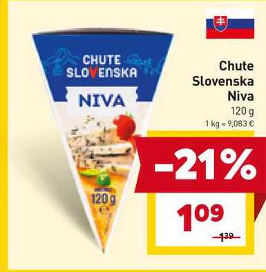 Chute Slovenska Niva 120 g