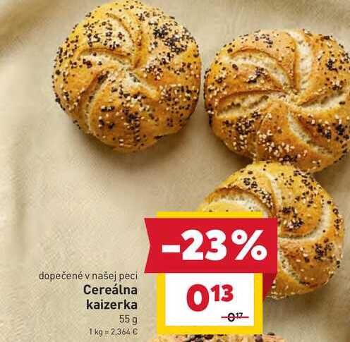 Cereálna kaizerka 55 g
