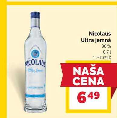 Nicolaus Ultra jemná 30% 0,7l