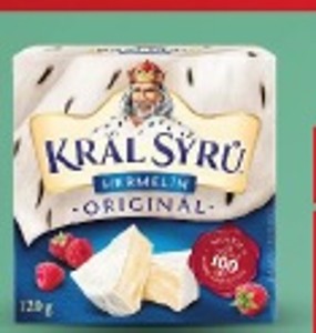Král Sýru Hermelín Mäkký zrejúci syr