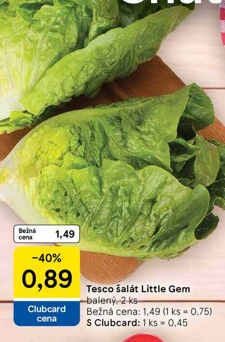 Šalát Little Gem 2 ks