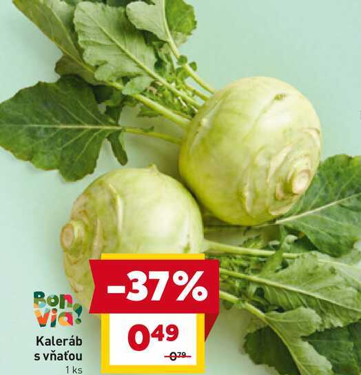 Kaleráb s vňaťou 1 ks