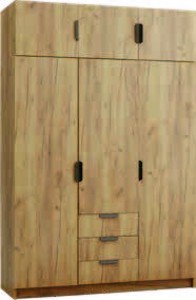 Šatníková skriňa a nadstavec JENSLEV
