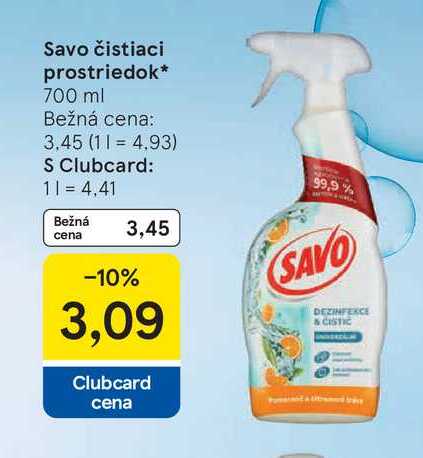 Savo čistiaci prostriedok 700 ml