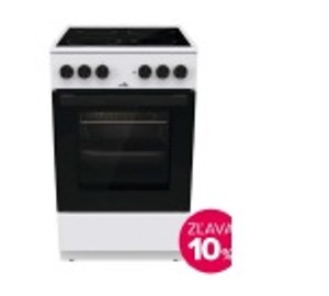 Sklokeramický sporák ETA 479390000 biely