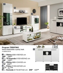 Program TRENTINO - 3 Vitrína