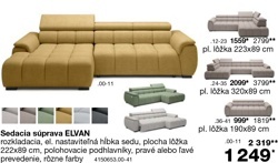 Sedacia súprava ELVAN