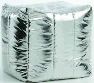 4) Taburet DAVINDE Polyuretánový poťah.