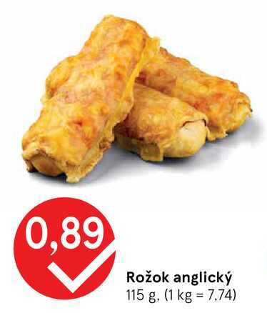 Rožok anglický 115 g