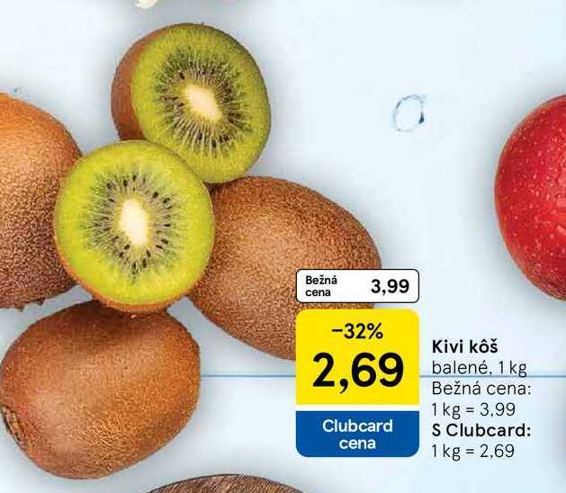 Kivi kôš balené, 1 kg