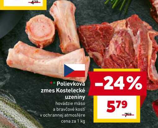 Polievková zmes Kostelecké uzeniny 1 kg 