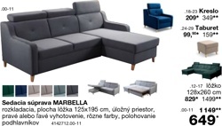 Sedacia súprava MARBELLA