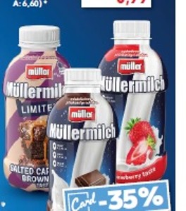 Müllermilch Mliečny nápoj