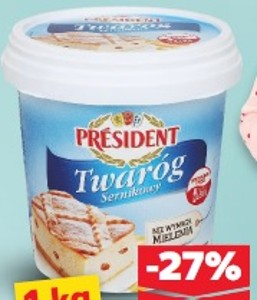PRÉSIDENT tvaroh na pečenie