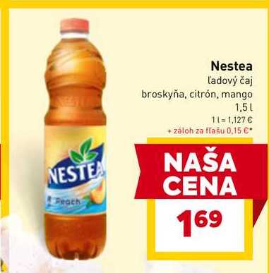 Nestea Peach 1,5 l
