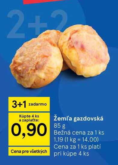 Žeml'a gazdovská 85 g