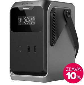 Nabijacia stanica EcoFlow TRAIL 200 Čierna