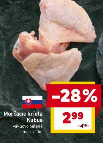 Morčacie krídla 1kg