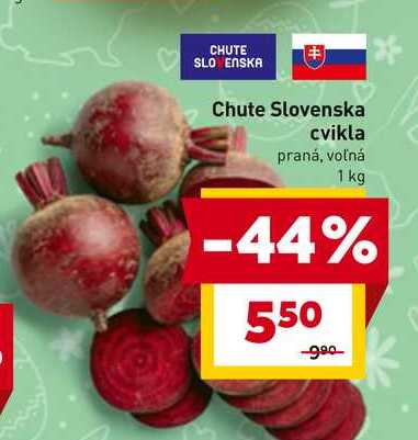 Chute Slovenska cvikla praná, voľná 1 kg 
